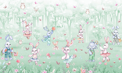 Фотообои Rabbit Room 14, RABBIT ROOM, Wall street Фотообои Rabbit Room 14, RABBIT ROOM, Wall street