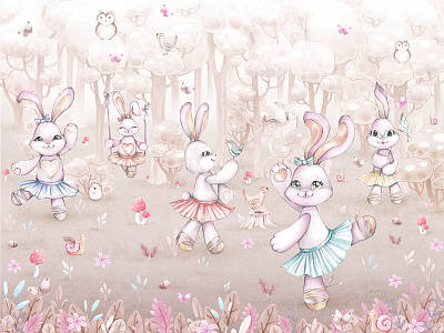 Фотообои Rabbit Room 13, RABBIT ROOM, Wall street Фотообои Rabbit Room 13, RABBIT ROOM, Wall street